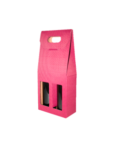 Coffret emballage de 2 bouteilles