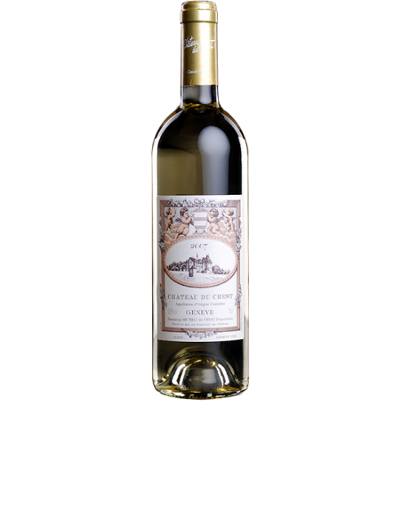 CHÂTEAU DU CREST | Blanc 1er Cru - 0.50 L - Genève AOC - Jussy - J. Meyer (Chardonnay/Pinot-Blanc)