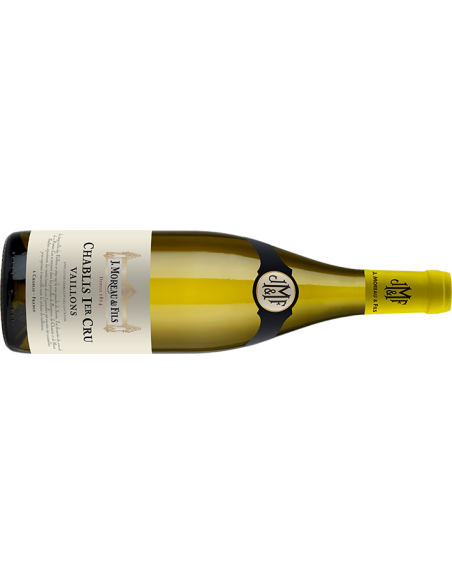 J. MOREAU | Chablis AOC 1er Cru les vaillons 0.75 L 2021(Chardonnay) Vignoble du Chablisien
