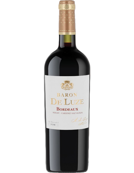 BARON DE LUZE - 0.75 L 2023 Bordeaux AOC Rouge BARON DE LUZE - 0.75 L 2023 Bordeaux AOC Rouge