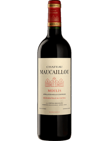 Château MAUCAILLOU - 0.75 L 2021 Moulis AOC - Cru Bourgeois Supérieur (Cab.-Sauvignon/Merlot/Petit Verdot) JR 16