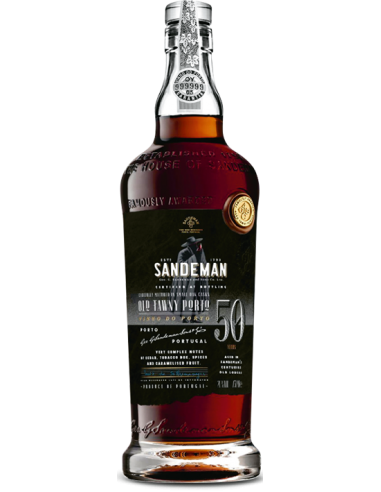 SANDEMAN Porto Tawny 50ans - 0.75 L Porto DOC