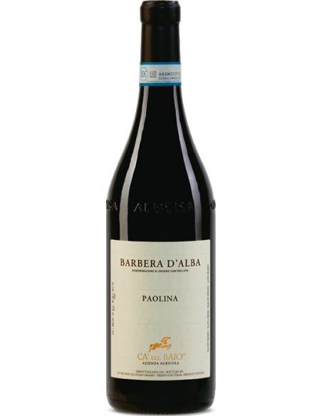 Barbera d\'Alba DOC - 0.75 L 2023 Ca del Baio Barbera d\'Alba Paolina  Barbera d\'Alba DOC - 0.75 L 2023 Ca del Baio Barbera d\'Alba Paolina