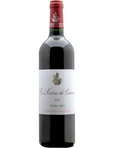 La Sirène de GISCOURS - 0.75 L 2021 AOP Margaux - 2ème vin du Château Giscours