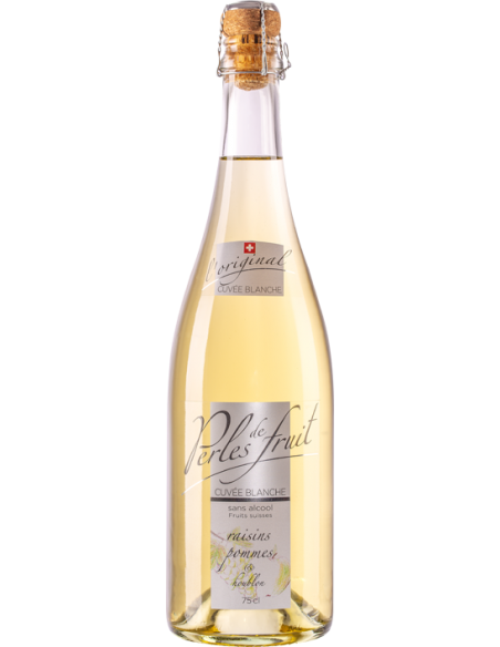 LES PERLES DE FRUIT - BLANC 0.0 ALCOOL 0.75 L LES PERLES DE FRUIT - BLANC 0.0 ALCOOL 0.75 L