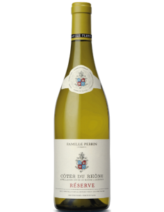 Côtes du Rhone AOC Réserve BLANC 0.75 L 2023 - Famille PERRIN