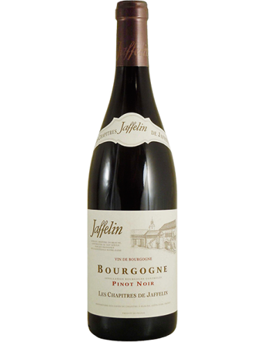 JAFFELIN | Pinot Noir de Bourgogne AOC 0.75 L 2022 - Cuvée des Chanoines Vignoble de la Côte Chalonnaise
