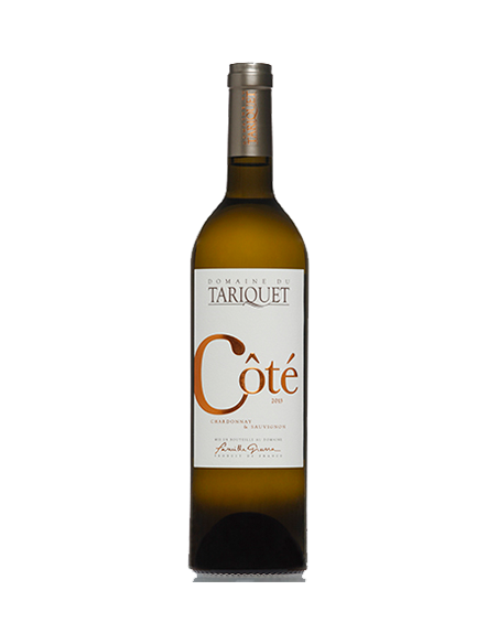 Domaine TARIQUET | COTE - 0.75 L 2022 Côtes-de-Gascogne IGP Vin de Pays. Domaine du Tariquet (50% Chardonnay, 50% Sauvignon) Domaine TARIQUET | COTE - 0.75 L 2022 Côtes-de-Gascogne IGP Vin de Pays. Domaine du Tariquet (50% Chardonnay, 50% Sauvignon)
