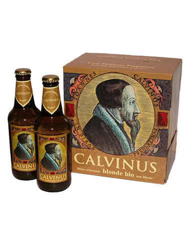 CALVINUS Blonde PACK-Six non filtrée bio - 0.33 L CALVINUS Blonde PACK-Six non filtrée bio - 0.33 L