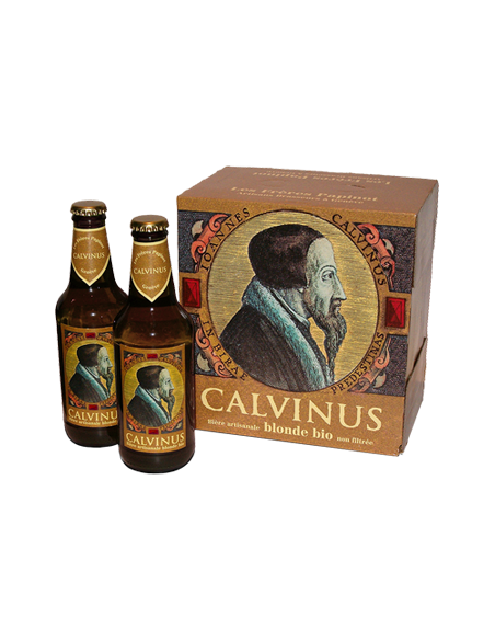 CALVINUS Blonde PACK-Six non filtrée bio - 0.33 L CALVINUS Blonde PACK-Six non filtrée bio - 0.33 L
